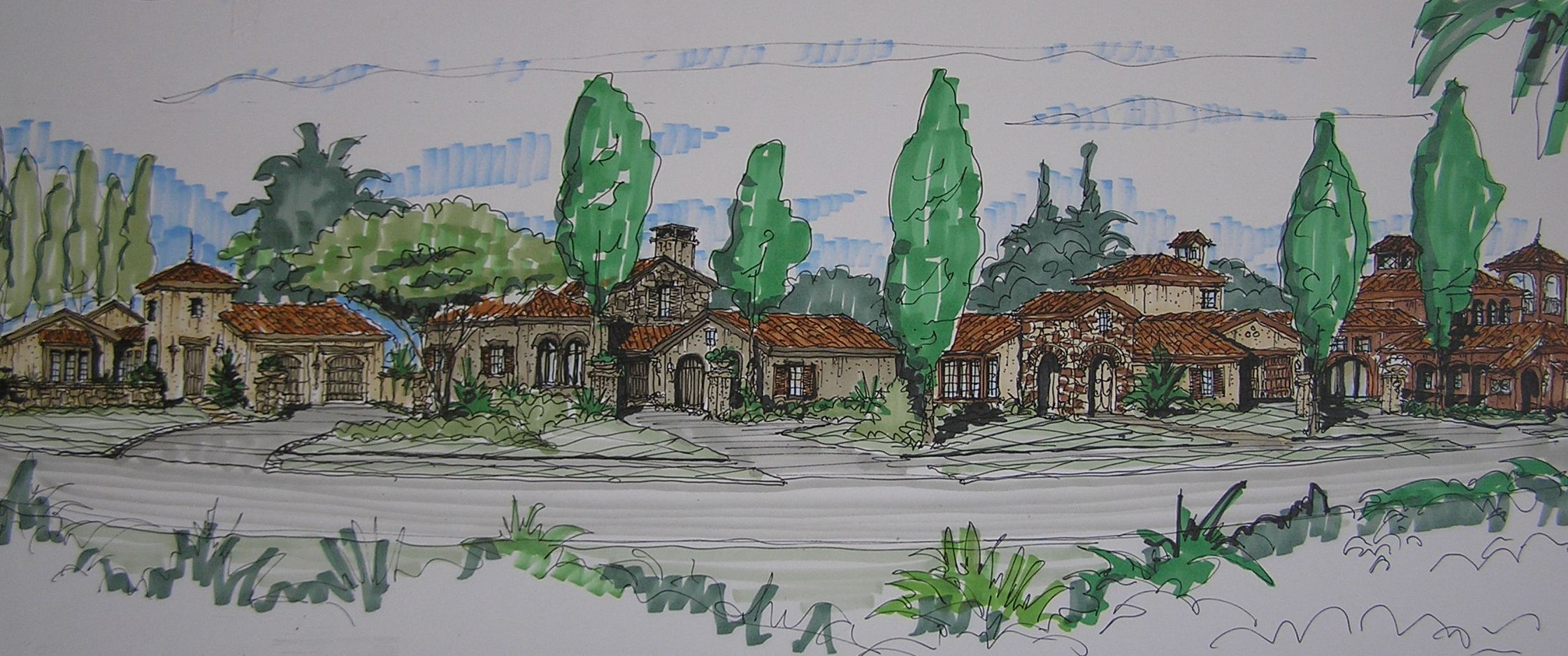 Pine Creek & Vineyard At Pine Creek. A residential community in